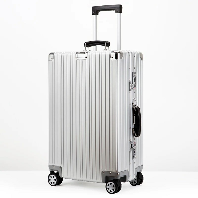 SGG德国全金属铝镁合金拉杆箱20寸万向轮行李箱26/32寸